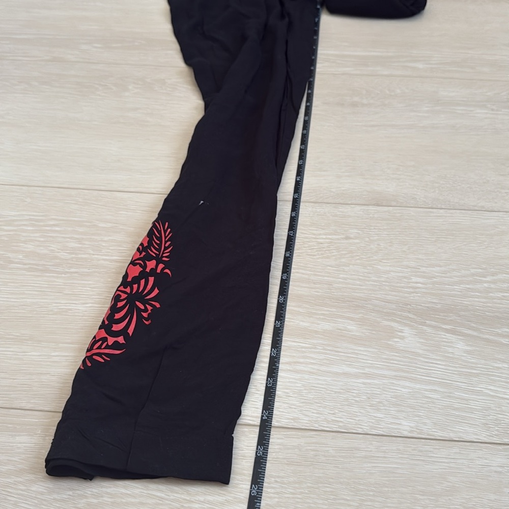 Lièbo Black Jumpsuit with Red and Blue Embroidery - Picture 8 of 8